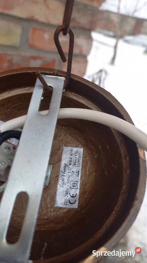 Żyrandol Industrialny loft Metalowy czarny Lampa Gawroniec