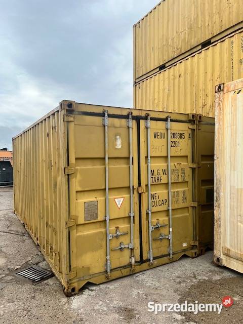 Kontener morski magazynowy budowlany 20 DV CARGO Bydgoszcz