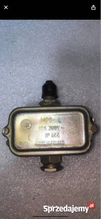 WYŁĄCZNIK ŁĄCZNIK KRAŃCOWY MPO4 10A 380V śląskie Gliwice