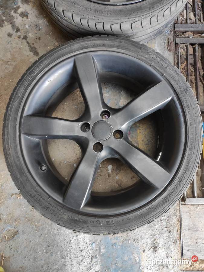 Alufelgi 17 4x100 z oponami 21540 ET 35 75J mazowieckie Raszyn