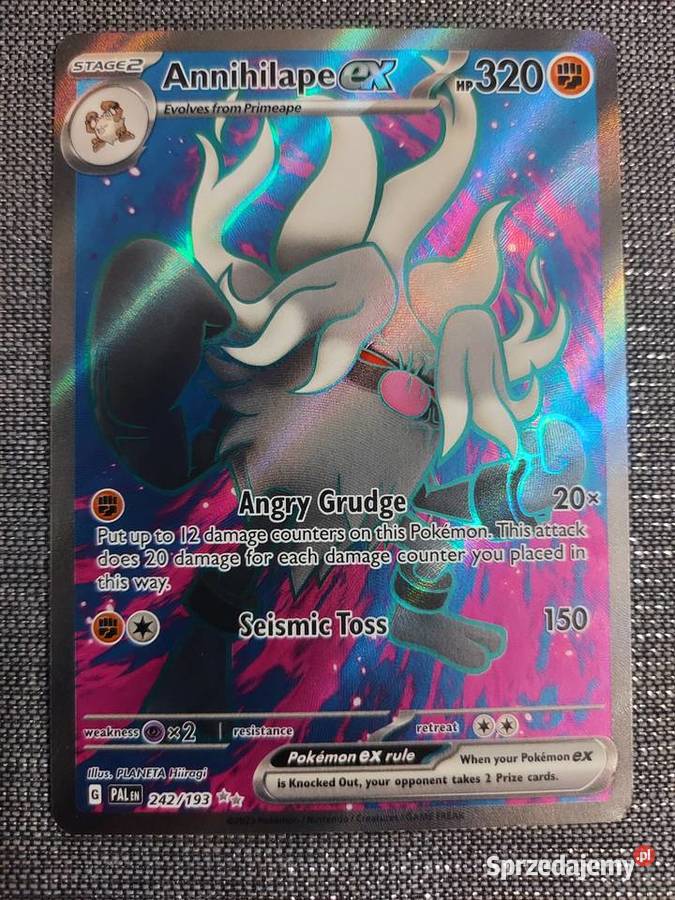 Karta pokemon EX 242193 Dąbrowa Tarnowska sprzedam