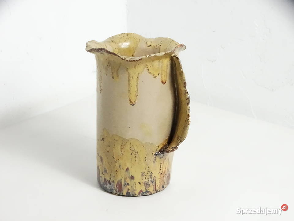 Unikatowy wazon ceramiczny handmade Studio Biłgoraj