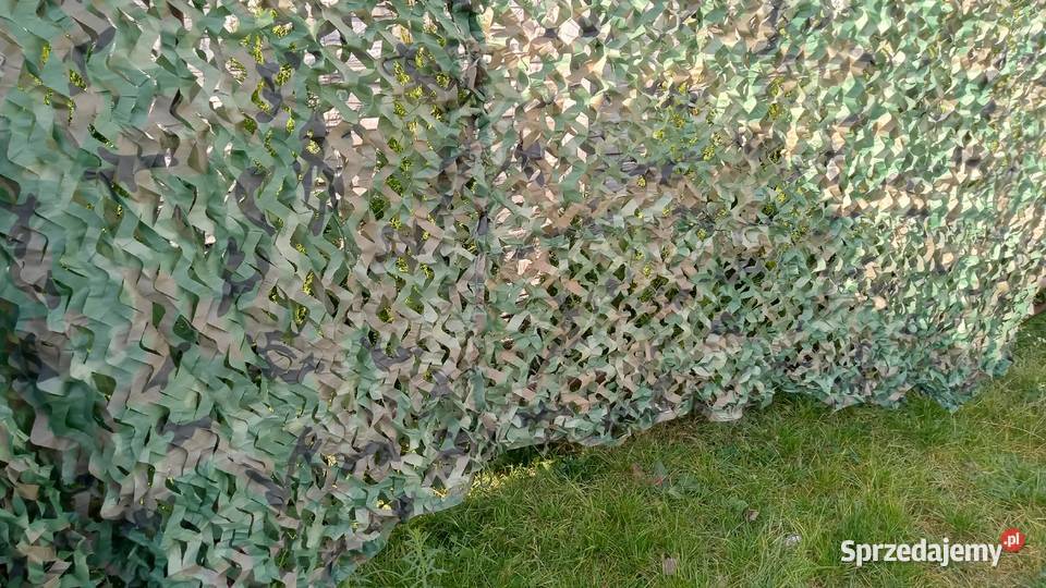 Siatka maskującą 6x5m nowa 2 sztuki Częstochowa