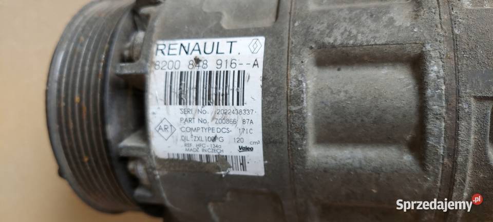 POMPA SPRĘŻARKA KOMPRESOR RENAULT OPEL NISSAN osobowe Części samochodowe Międzychód