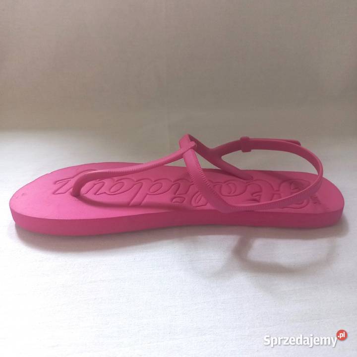 Sandały PIANKI Japonki różowe r 40 magenta Moda i Styl Białystok