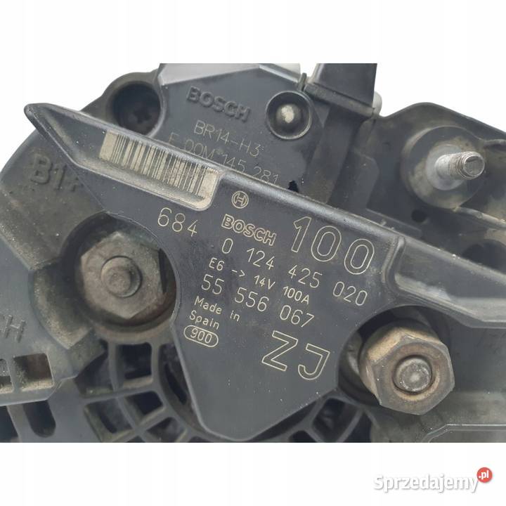 ALTERNATOR Opel Astra III H 16 16V 0124425020 Chełm