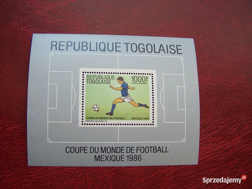 Togo 1986 MNH Mi 195760 A Sport Piłka nożna MŚ Tychy