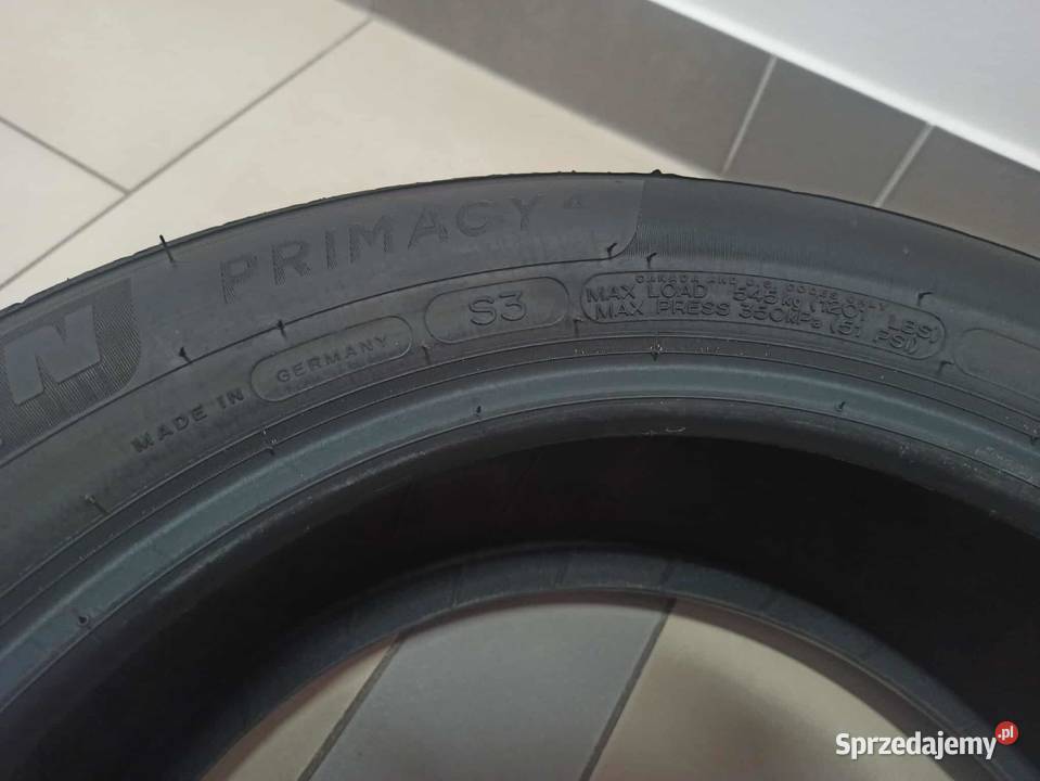 4 Nowe opony letnie Michelin Primacy 4 19555 R mazowieckie Warszawa sprzedam