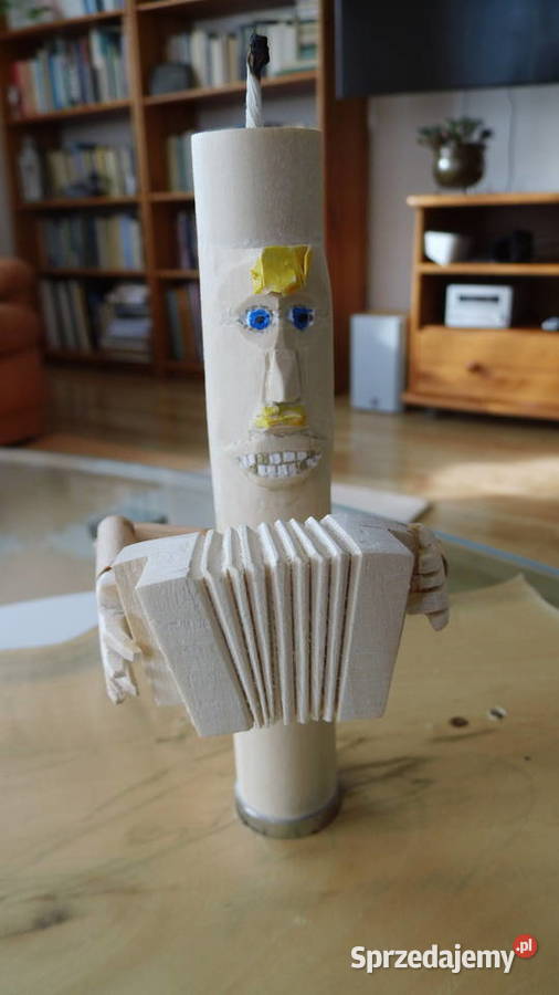 Świeczki drewniane PMC Wagner FILM beżowy sprzedam