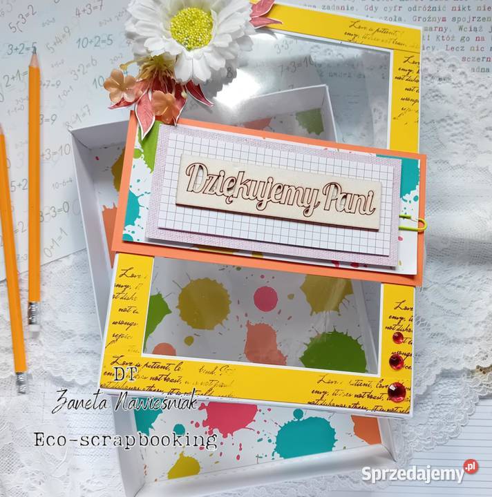 Dzień Nauczyciela kartka podziękowanie Mszana Dolna