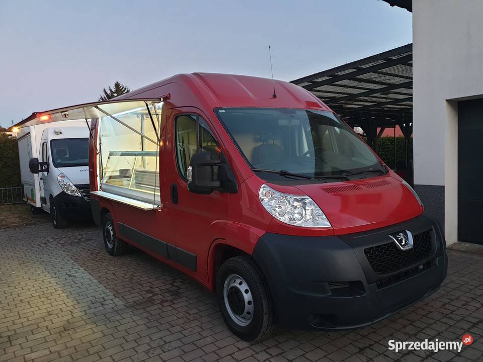 Peugeot Boxer autosklep foodtruck lada Peugeot Dębno