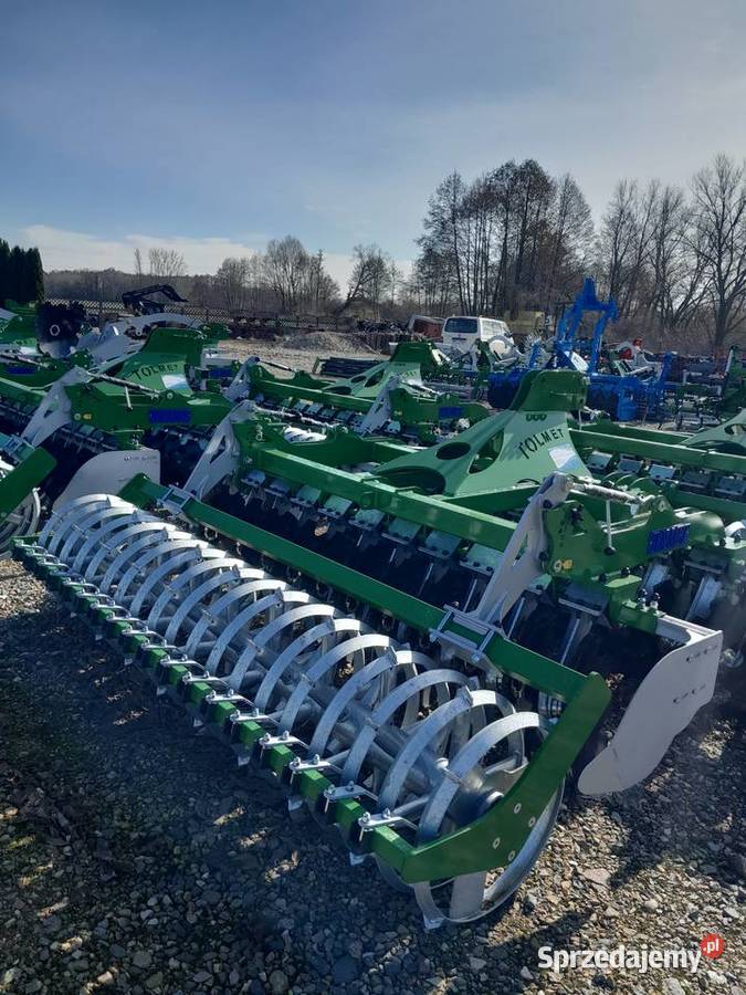 Brona kompaktowa Astat 3 m TOLMET talerzówka wielkopolskie Dąbie