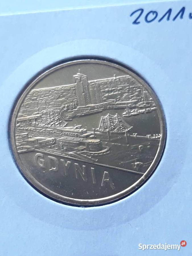 2 Miasta Polskie Gdynia 2011 rUNC Konin sprzedam