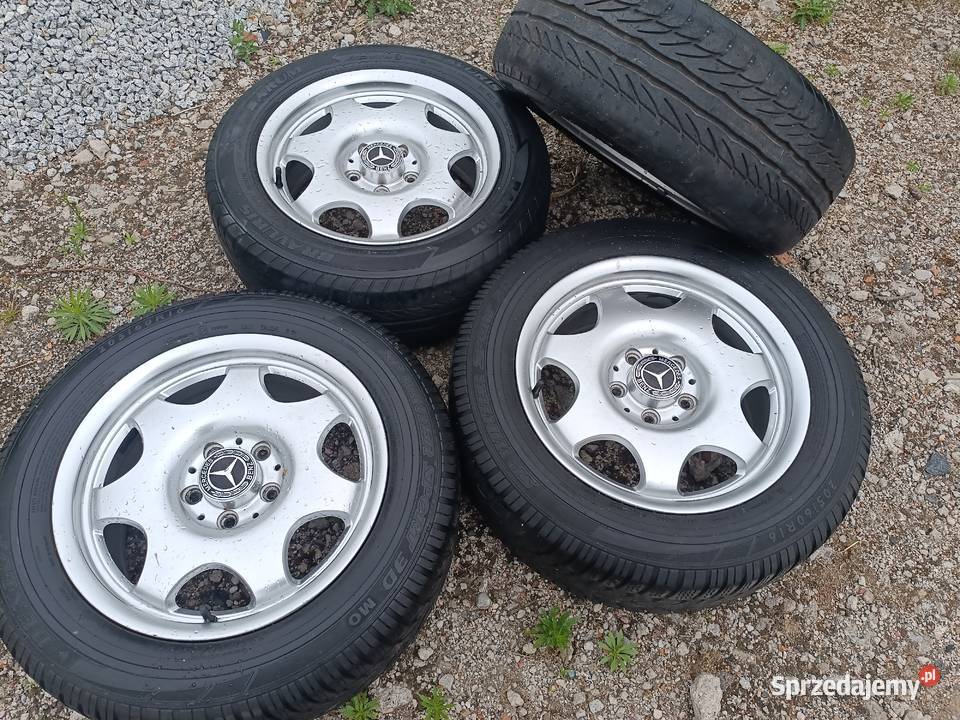 Sprzedam oryginalne felgi aluminiowe Mercedes 16 Posada