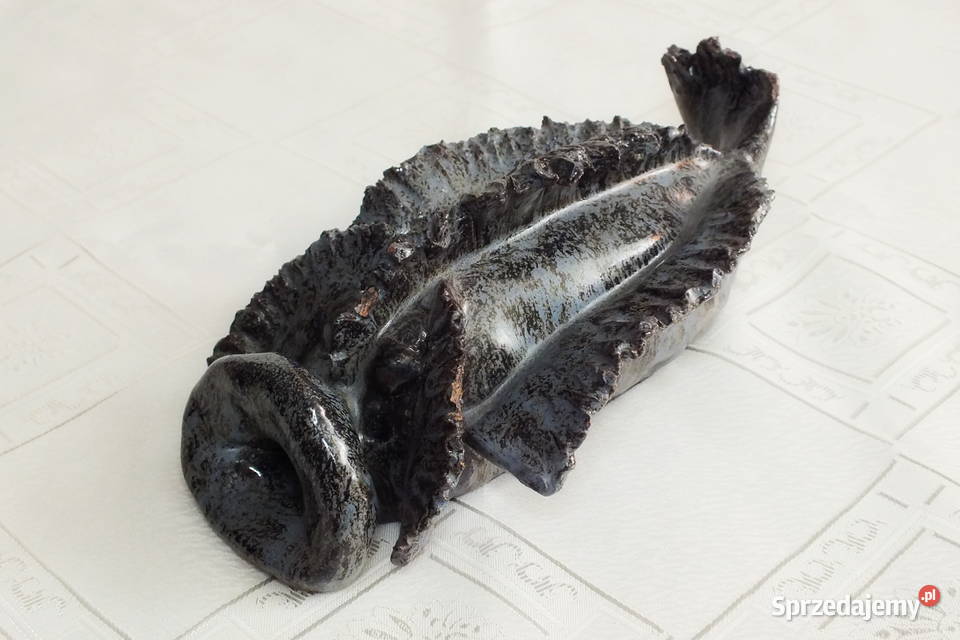 Ceramiczna ryba Rękodzieło Lubin