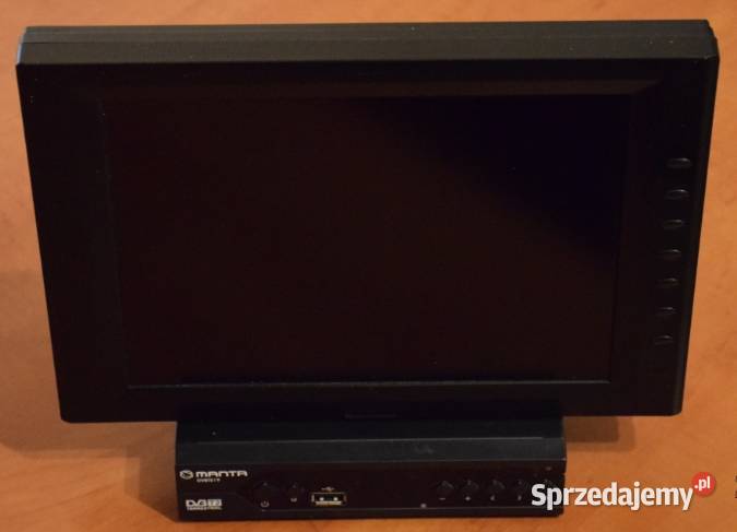 Dekoder TV DVBT2 z MONITOREM 10 12V super mazowieckie Warszawa