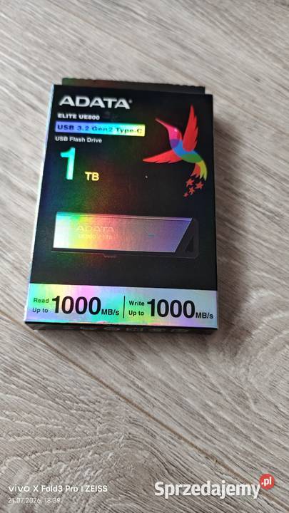 Pendrive ADATA Elite UE 1TB USB32C Gen2 Pendrive pomorskie Kwidzyn sprzedam