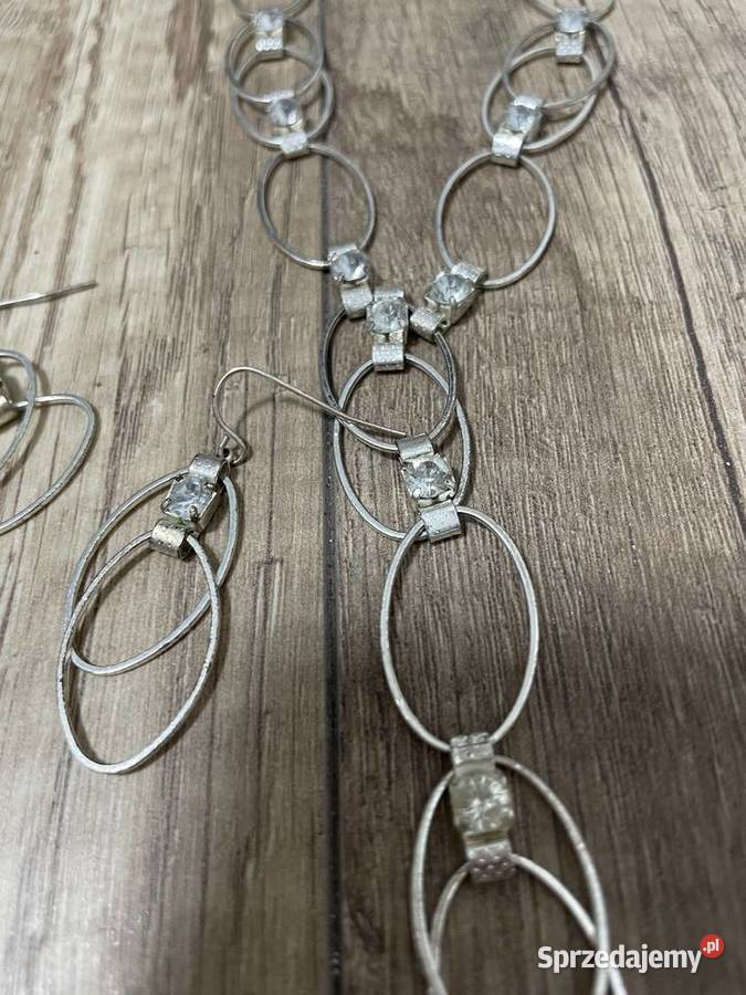 Komplet biżuterii damskiej zestaw łańcuszek i Chełm