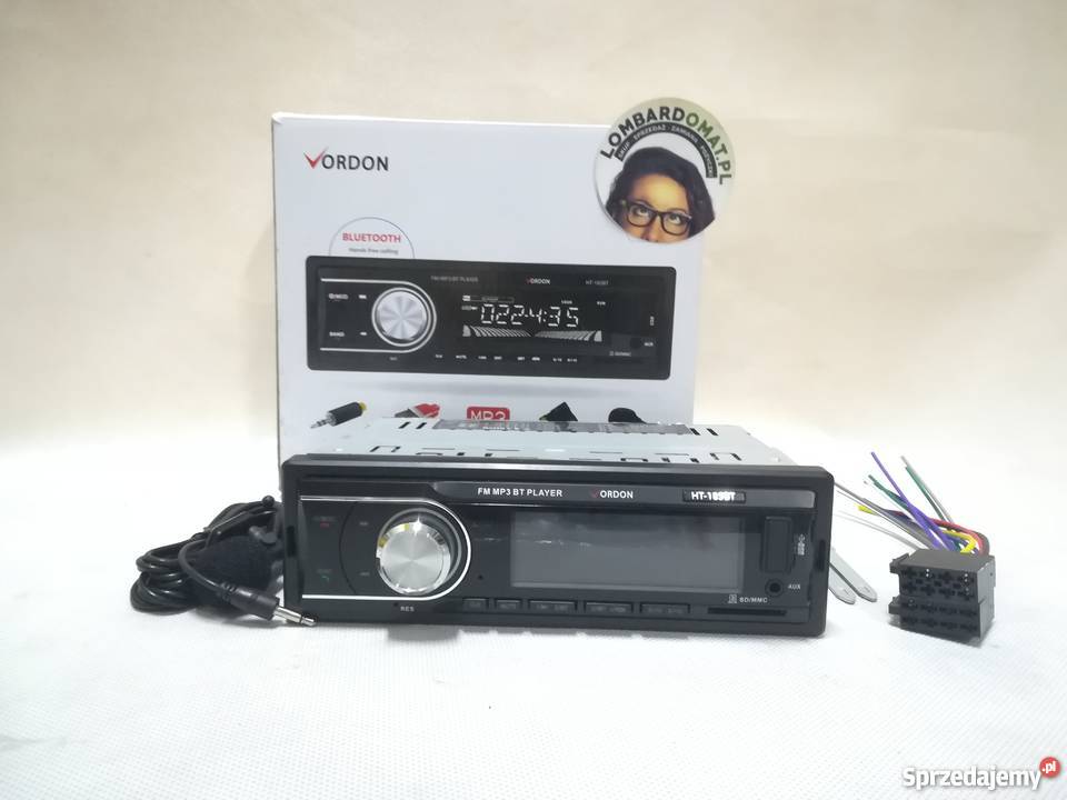 LOMBARDOMAT Radio samochodowe Vordon HT185BT Giżycko