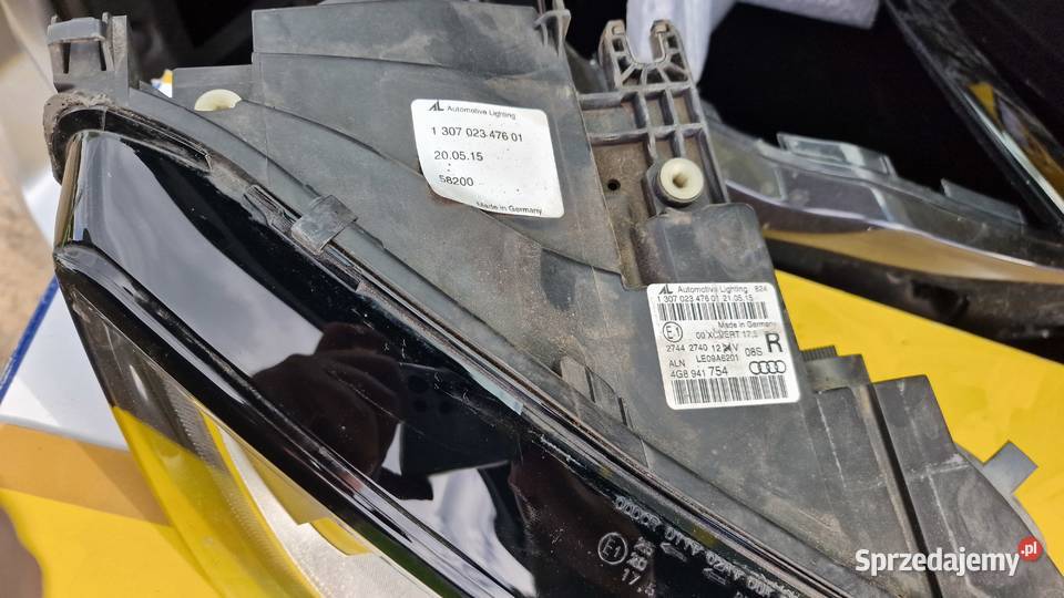 Lampy reflektory przednie Audi A7 C7 biksenon śląskie Ruda Śląska