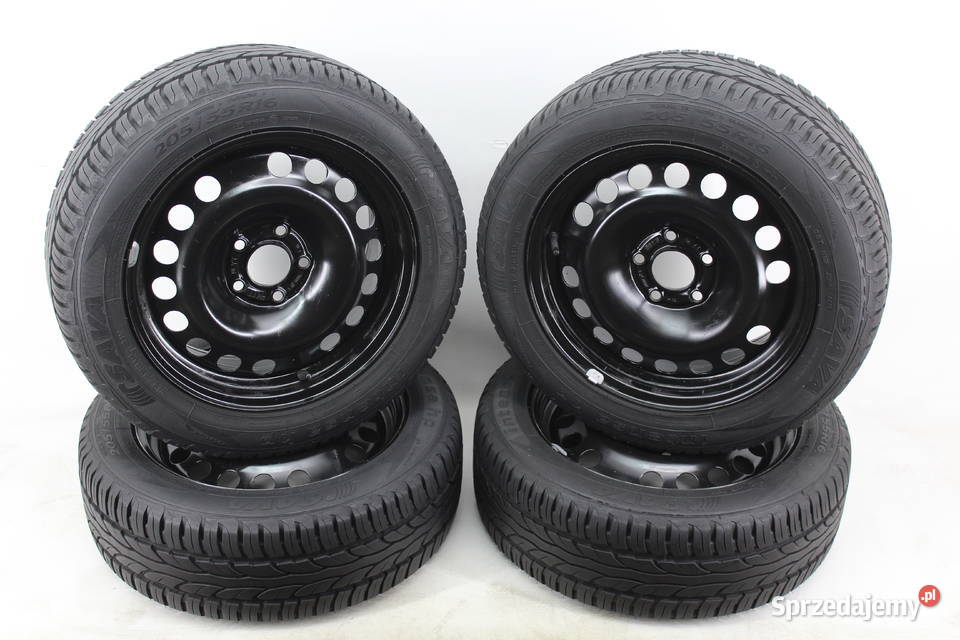 KOŁA letnie 16 5x110 ET37 Astra H Zafira B Fiat Samochodowe Opony i felgi dolnośląskie Milicz
