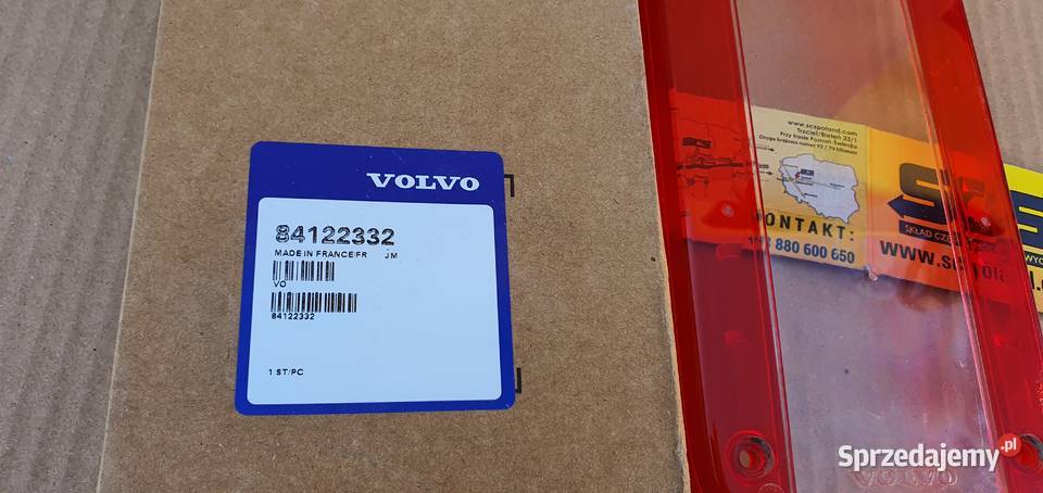 VOLVO FM4 KLOSZ LAMPY TYŁ LED ORYGINAŁ 84122332 ciężarowe sprzedam