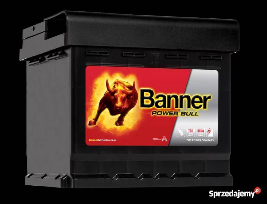 Akumulator Banner Power Bull 44Ah 420A EN PRAWY Części samochodowe podlaskie Łomża