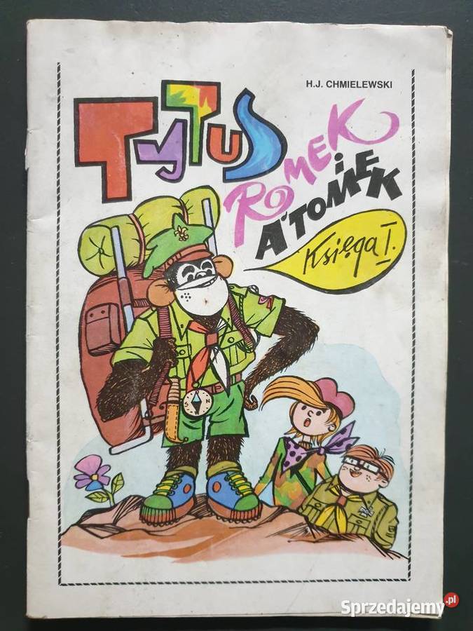 Tytus Romek i ATomek księga I wydanie I 1988 Gdynia