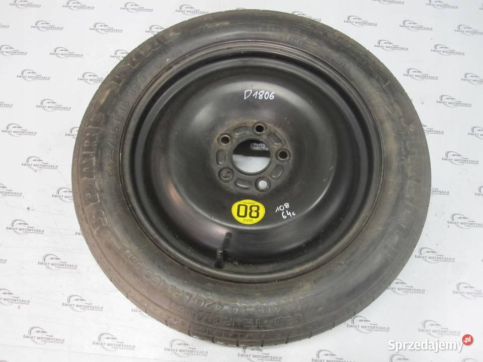 FORD VOLVO koło dojazdowe 1258516 99M 5x108 sprzedam