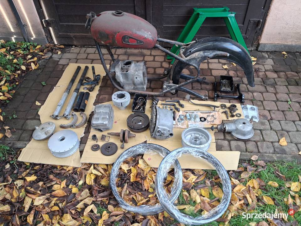 Simson Awo 57r Projekt zestaw części do Skoczów