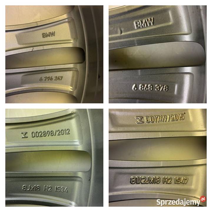 BMW 4 x Oryg KołaFelgi 5x120 80Jx18 ET34 85Jx18 dolnośląskie