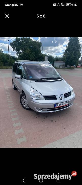 Renault Espace 20 dCi Rok produkcji 2007 Namysłów