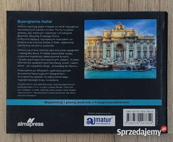 Fotoprzewodnik Włochy Claudia Martin Rok wydania 2020 Warszawa