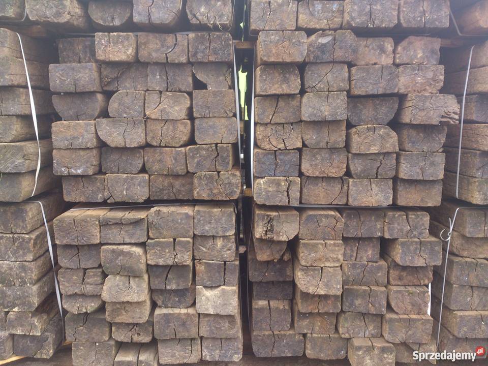 Podkłady kolejowe drewniane staroużyteczne Konstancin-Jeziorna