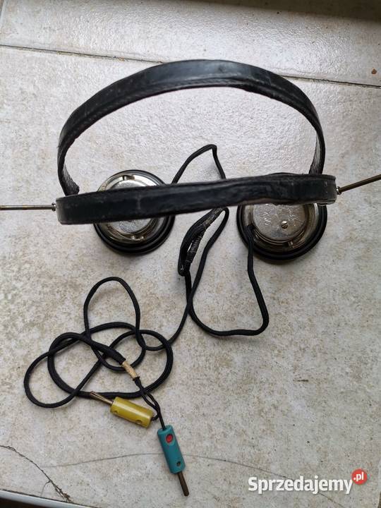 Stare słuchawki do Detefon Radio kryształkowe z małopolskie Kraków sprzedam
