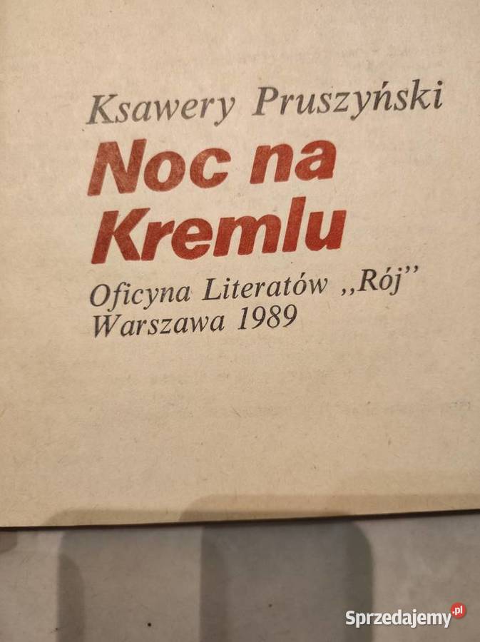 Noc na Kremlu Ksawery Pruszyński Kielce