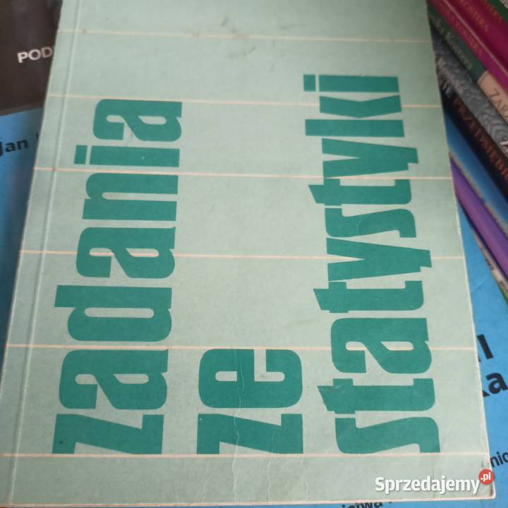 Zadania ze statystyki książki wysyłka Trójmiasto Gdańsk