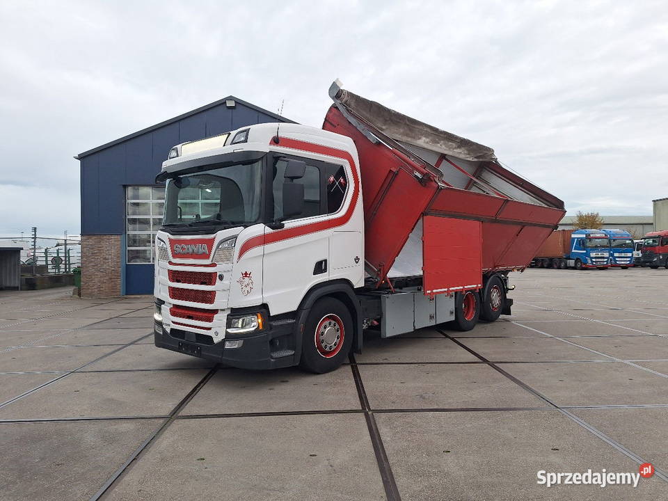 Wywrotka do sypkich do zboza Scania Warszawa sprzedam
