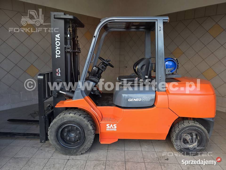 Wózek widłowy TOYOTA 7FG45N Widlak Linde sprzedam