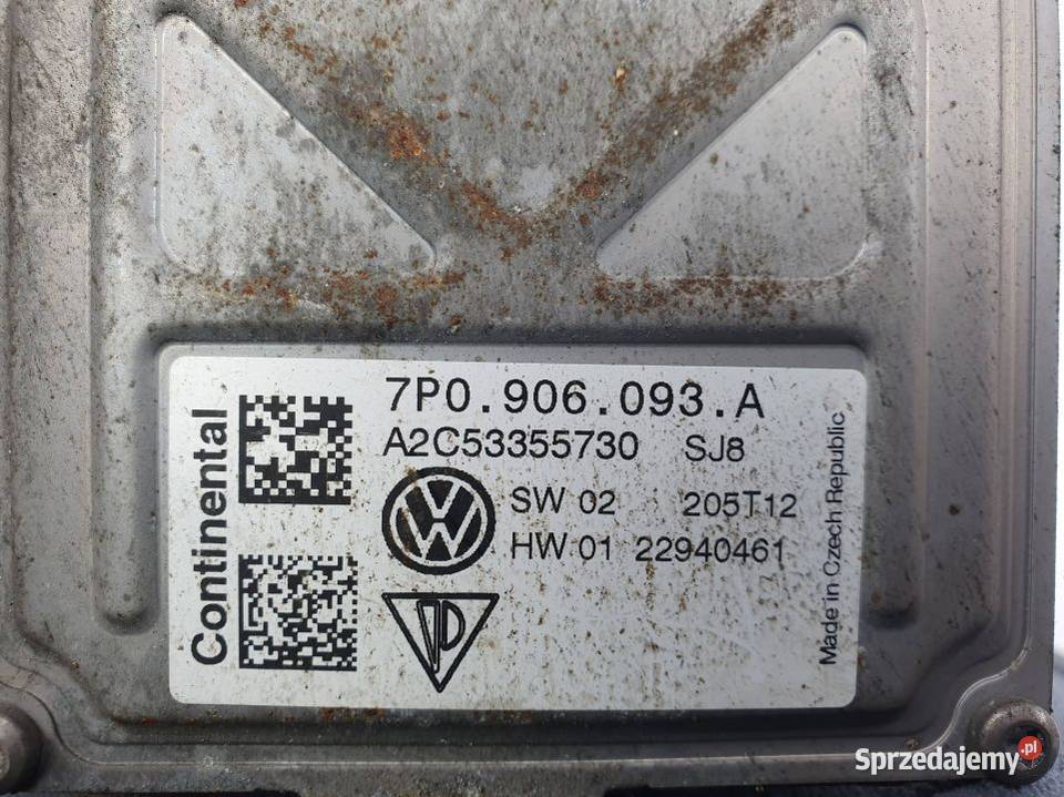 MODUŁ VOLKSWAGEN TOUAREG II 7P 7P0906093A osobowe Pozostałe kujawsko-pomorskie