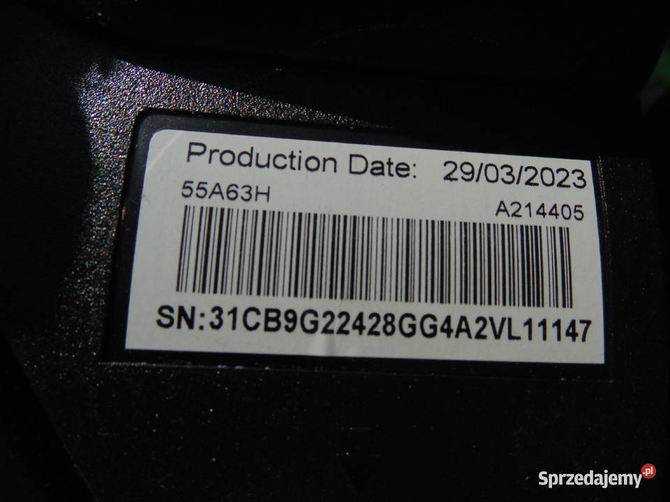 Tcon logika Hisense 55A63H RSAG782011538ROH Warszawa