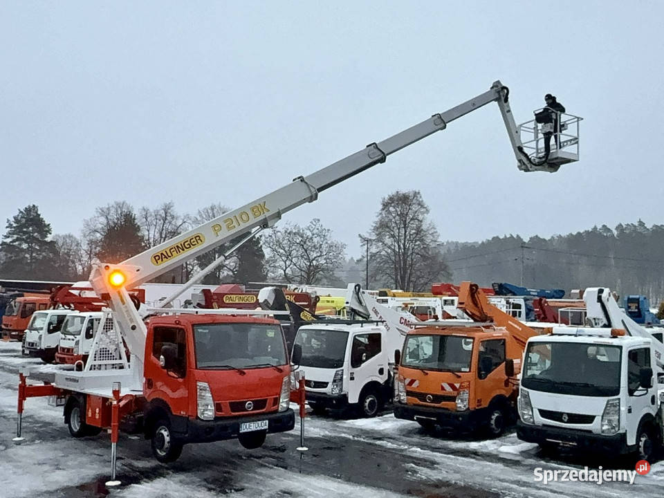 Nissan Cabstar Zwyżka Podnośnik Koszowy diesel Widełki