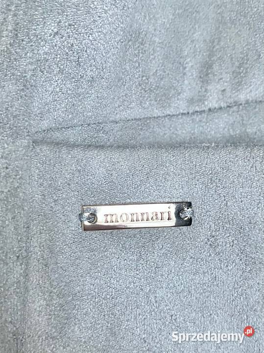 Nowa narzutka blazer szara Monnari zamsz L Nisko