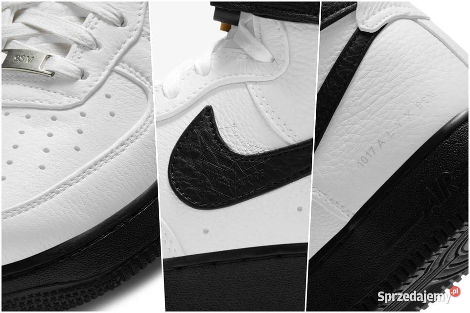 Nike AIR FORCE 1 High ALYX White & Black / CQ4018–101
