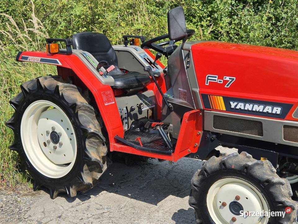 Traktorek traktor YANMAR F7D 16 44 Glebogryzarka sprzedam
