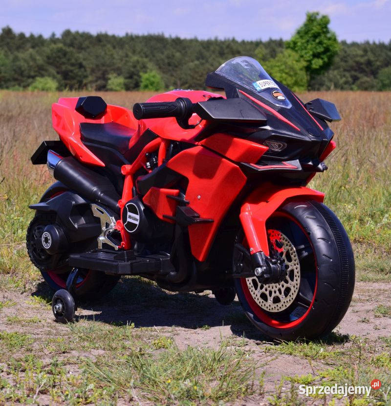 Autko motorek SUPER ŚCIGACZ DWA SILNIKI na Myszków