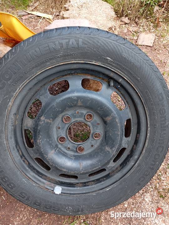 Felga stalowa 15 5x112 Mercedes z opona 1856015 małopolskie Rabka-Zdrój