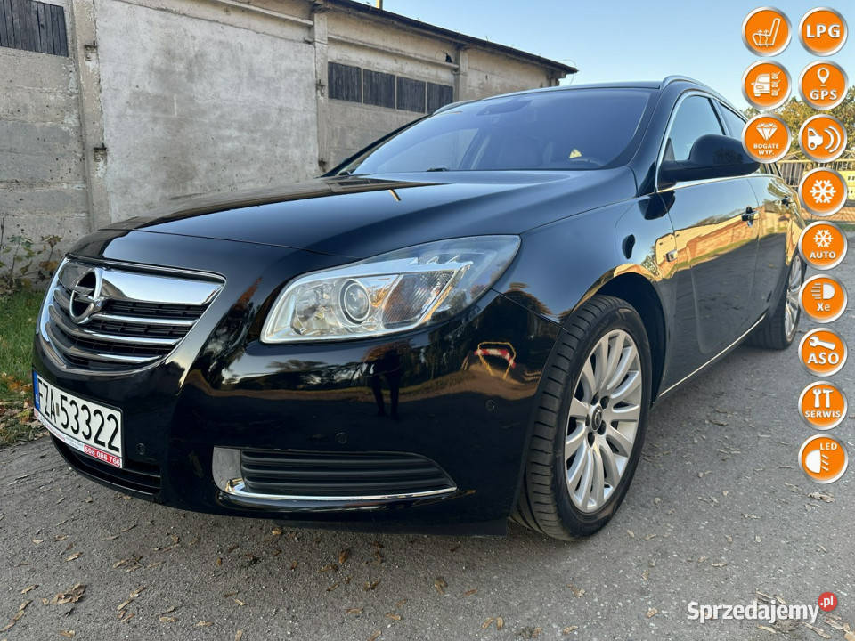 Opel Insignia Cosmo Sport Tourer 1,6 Benz. Plus GAZ 180KM Navi Xenon Mały …