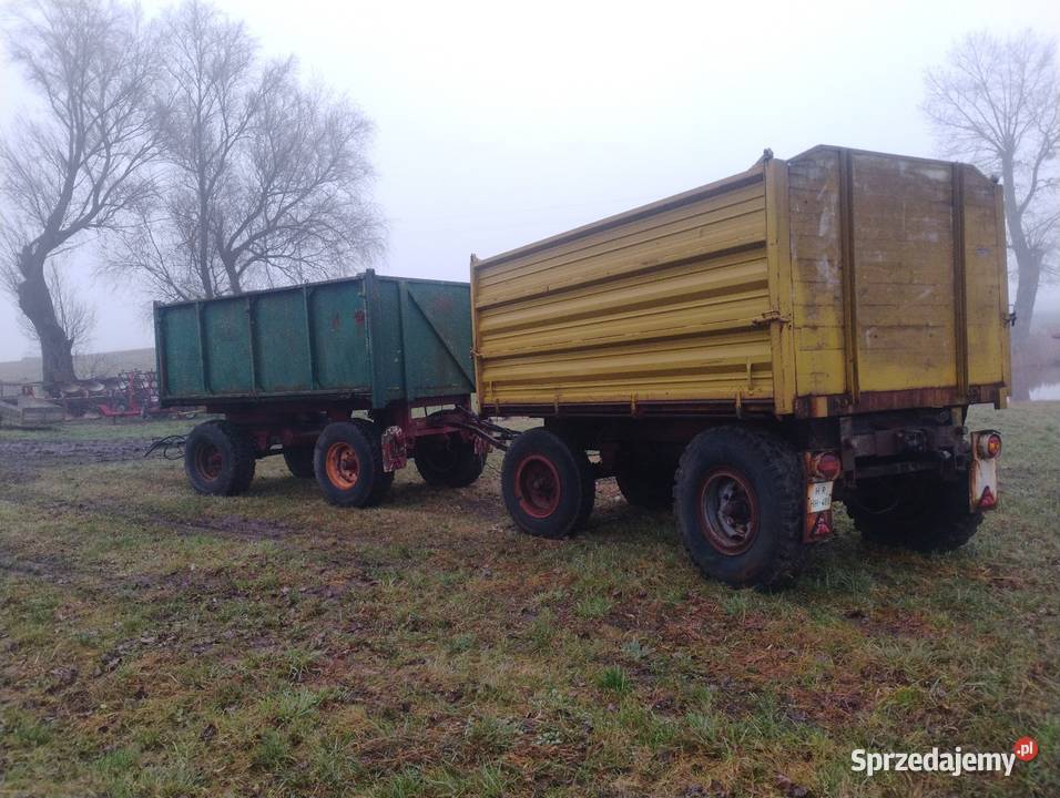 Przyczepy rolnicze kassbohrer 810 ton wywrotka Przyczepy rolnicze