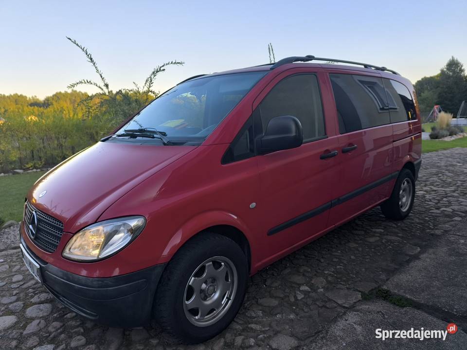 Mercedes Vito Tempomat Klima Nawigacja 6osób podlaskie Kajanka